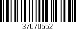 Código de barras (EAN, GTIN, SKU, ISBN): '37070552'