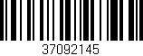 Código de barras (EAN, GTIN, SKU, ISBN): '37092145'
