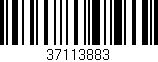 Código de barras (EAN, GTIN, SKU, ISBN): '37113883'