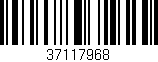 Código de barras (EAN, GTIN, SKU, ISBN): '37117968'