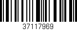 Código de barras (EAN, GTIN, SKU, ISBN): '37117969'