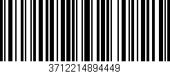 Código de barras (EAN, GTIN, SKU, ISBN): '3712214894449'