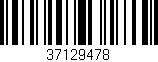 Código de barras (EAN, GTIN, SKU, ISBN): '37129478'