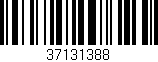 Código de barras (EAN, GTIN, SKU, ISBN): '37131388'