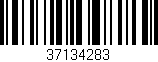 Código de barras (EAN, GTIN, SKU, ISBN): '37134283'