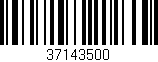Código de barras (EAN, GTIN, SKU, ISBN): '37143500'