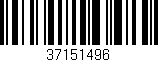 Código de barras (EAN, GTIN, SKU, ISBN): '37151496'