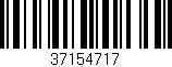 Código de barras (EAN, GTIN, SKU, ISBN): '37154717'