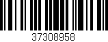 Código de barras (EAN, GTIN, SKU, ISBN): '37308958'