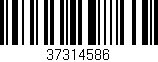 Código de barras (EAN, GTIN, SKU, ISBN): '37314586'
