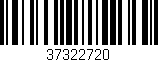 Código de barras (EAN, GTIN, SKU, ISBN): '37322720'