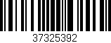 Código de barras (EAN, GTIN, SKU, ISBN): '37325392'