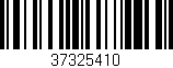 Código de barras (EAN, GTIN, SKU, ISBN): '37325410'