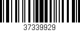 Código de barras (EAN, GTIN, SKU, ISBN): '37339929'