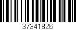 Código de barras (EAN, GTIN, SKU, ISBN): '37341826'