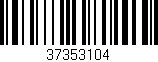 Código de barras (EAN, GTIN, SKU, ISBN): '37353104'