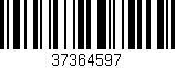 Código de barras (EAN, GTIN, SKU, ISBN): '37364597'