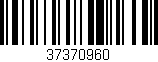 Código de barras (EAN, GTIN, SKU, ISBN): '37370960'