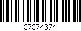 Código de barras (EAN, GTIN, SKU, ISBN): '37374674'
