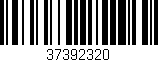 Código de barras (EAN, GTIN, SKU, ISBN): '37392320'