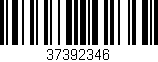 Código de barras (EAN, GTIN, SKU, ISBN): '37392346'