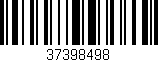 Código de barras (EAN, GTIN, SKU, ISBN): '37398498'