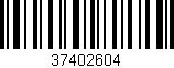 Código de barras (EAN, GTIN, SKU, ISBN): '37402604'