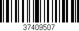 Código de barras (EAN, GTIN, SKU, ISBN): '37409507'
