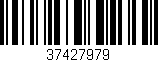 Código de barras (EAN, GTIN, SKU, ISBN): '37427979'