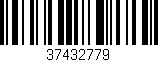 Código de barras (EAN, GTIN, SKU, ISBN): '37432779'