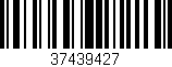 Código de barras (EAN, GTIN, SKU, ISBN): '37439427'