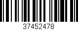 Código de barras (EAN, GTIN, SKU, ISBN): '37452478'