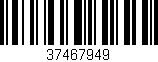 Código de barras (EAN, GTIN, SKU, ISBN): '37467949'