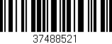Código de barras (EAN, GTIN, SKU, ISBN): '37488521'