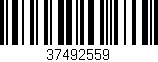 Código de barras (EAN, GTIN, SKU, ISBN): '37492559'