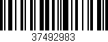 Código de barras (EAN, GTIN, SKU, ISBN): '37492983'