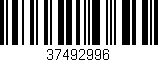 Código de barras (EAN, GTIN, SKU, ISBN): '37492996'