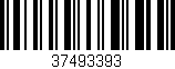 Código de barras (EAN, GTIN, SKU, ISBN): '37493393'