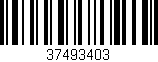Código de barras (EAN, GTIN, SKU, ISBN): '37493403'
