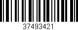 Código de barras (EAN, GTIN, SKU, ISBN): '37493421'