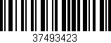 Código de barras (EAN, GTIN, SKU, ISBN): '37493423'