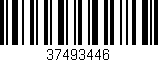 Código de barras (EAN, GTIN, SKU, ISBN): '37493446'