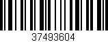 Código de barras (EAN, GTIN, SKU, ISBN): '37493604'