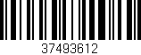 Código de barras (EAN, GTIN, SKU, ISBN): '37493612'