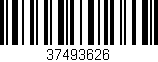 Código de barras (EAN, GTIN, SKU, ISBN): '37493626'