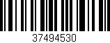 Código de barras (EAN, GTIN, SKU, ISBN): '37494530'