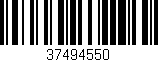 Código de barras (EAN, GTIN, SKU, ISBN): '37494550'