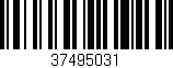 Código de barras (EAN, GTIN, SKU, ISBN): '37495031'