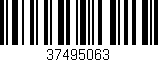 Código de barras (EAN, GTIN, SKU, ISBN): '37495063'