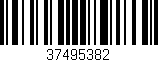 Código de barras (EAN, GTIN, SKU, ISBN): '37495382'